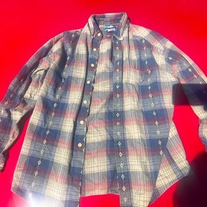 Oakland outdoors flannel size L